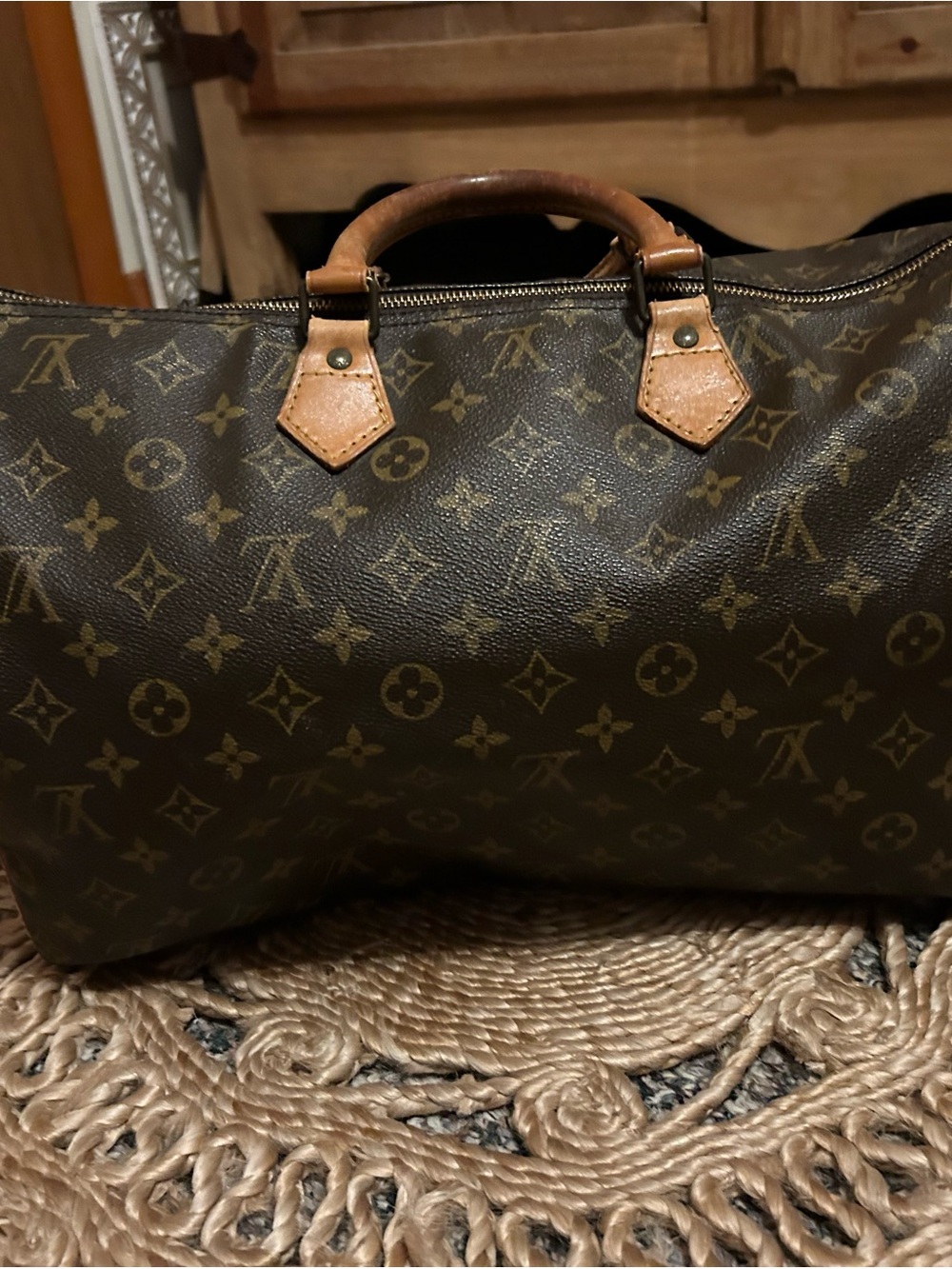 Louis Vuitton Brown Monogram Canvas Duffel
